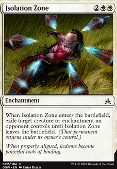 Isolation Zone feature for Angels with Land Problems