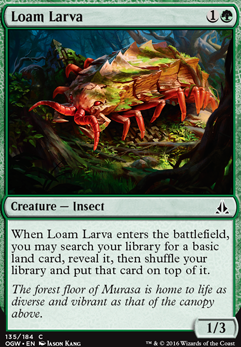 Loam Larva feature for 1st place sealed oath prerelease