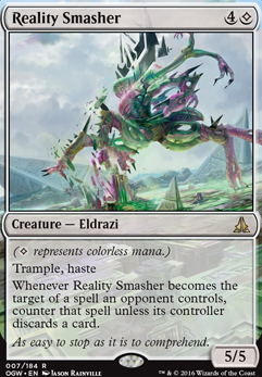 Reality Smasher feature for R/B Eldrazi