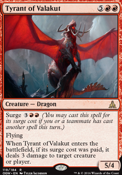 Featured card: Tyrant of Valakut