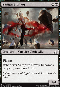 Vampire Envoy feature for It's a bloody MASSACRE!
