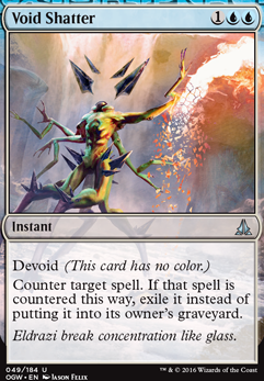 Void Shatter feature for War against Eldrazi ... on the side of the Eldrazi
