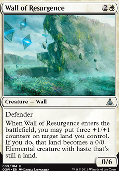 Wall of Resurgence feature for Always More Land