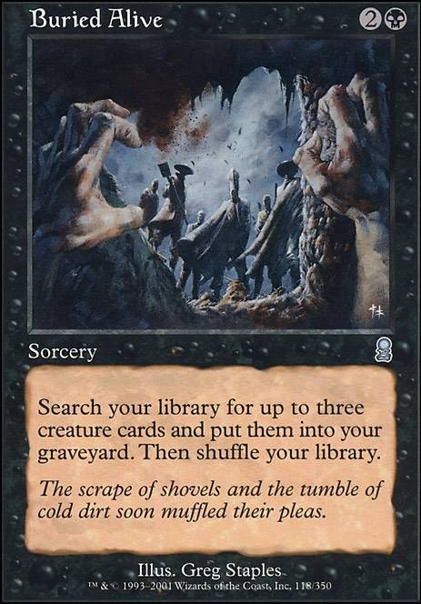 Buried Alive feature for Funeral In Carpathia [[EDH + Primer]]