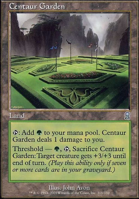 Featured card: Centaur Garden