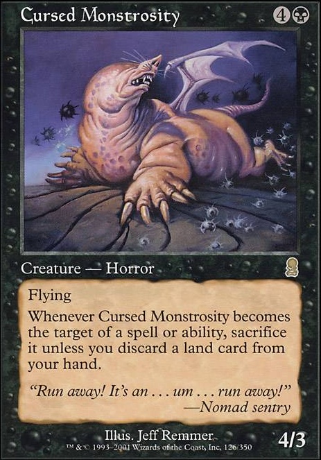 Cursed Monstrosity