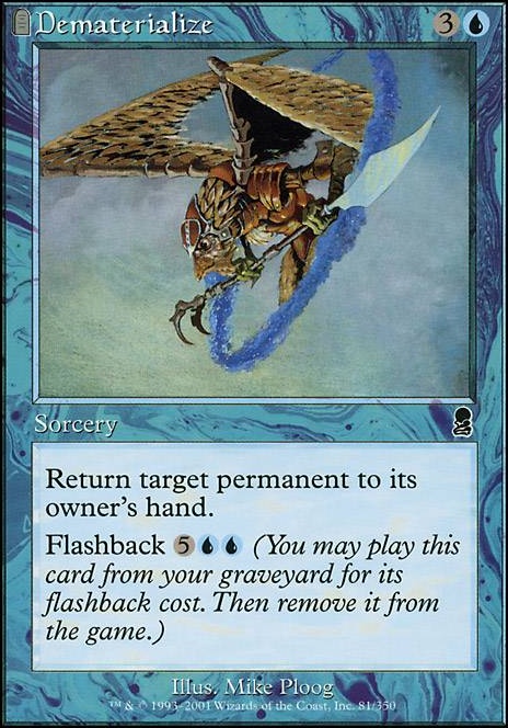 Featured card: Dematerialize