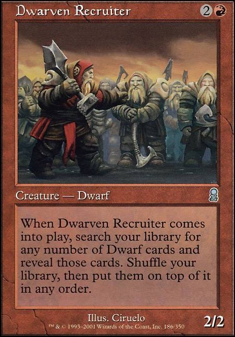 Featured card: Dwarven Recruiter