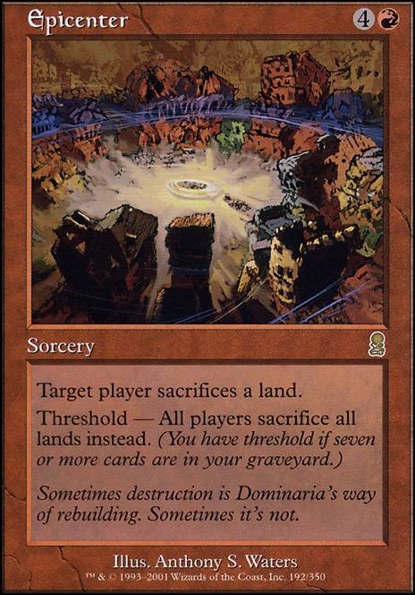Featured card: Epicenter