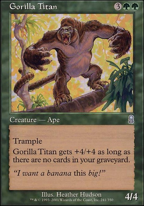 Featured card: Gorilla Titan