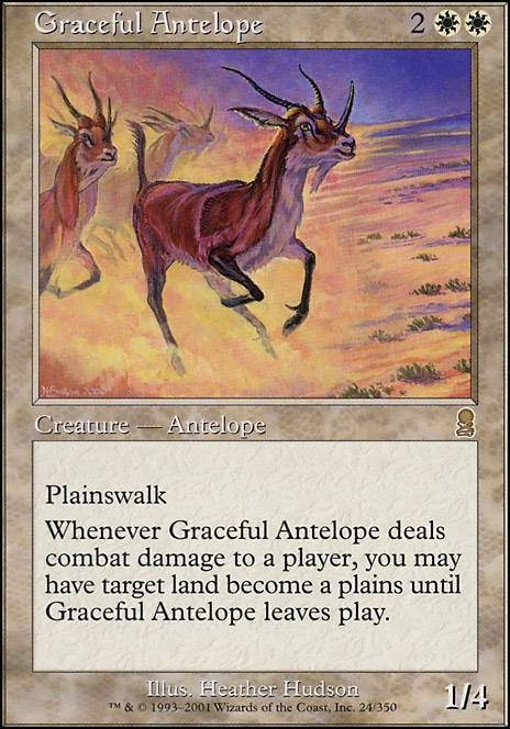 Featured card: Graceful Antelope