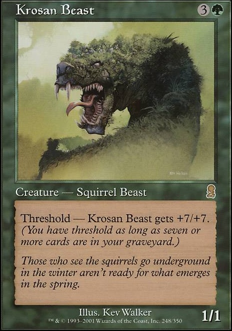 Featured card: Krosan Beast