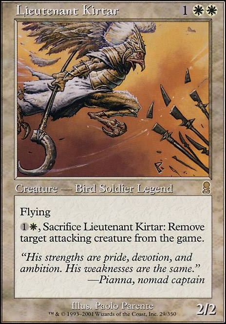 Featured card: Lieutenant Kirtar