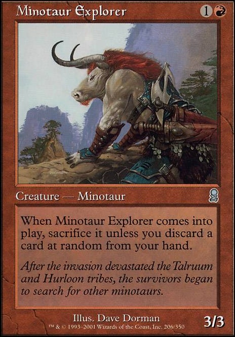 Featured card: Minotaur Explorer