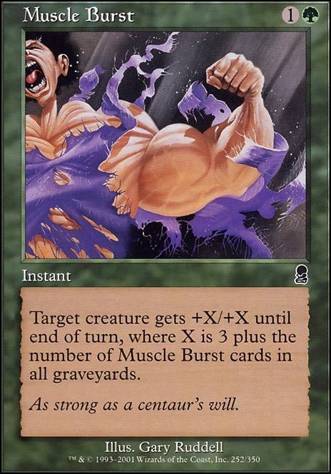 Featured card: Muscle Burst