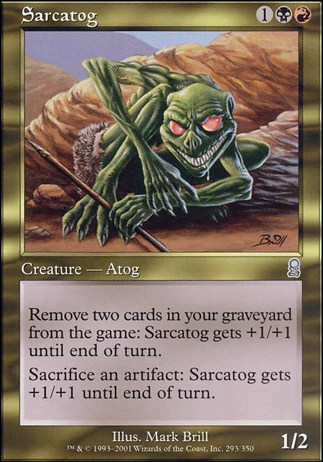 Commander: Sarcatog