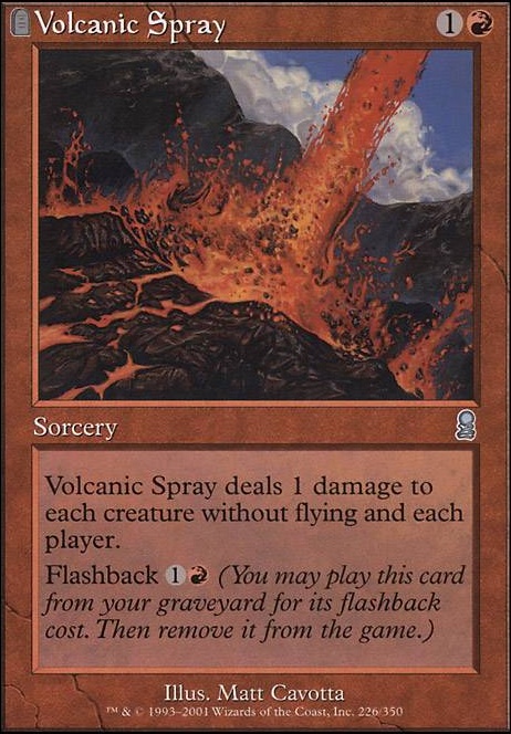 Featured card: Volcanic Spray