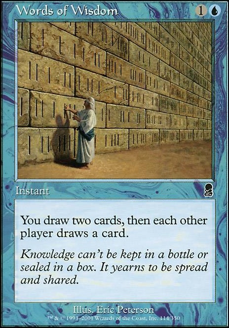 Featured card: Words of Wisdom