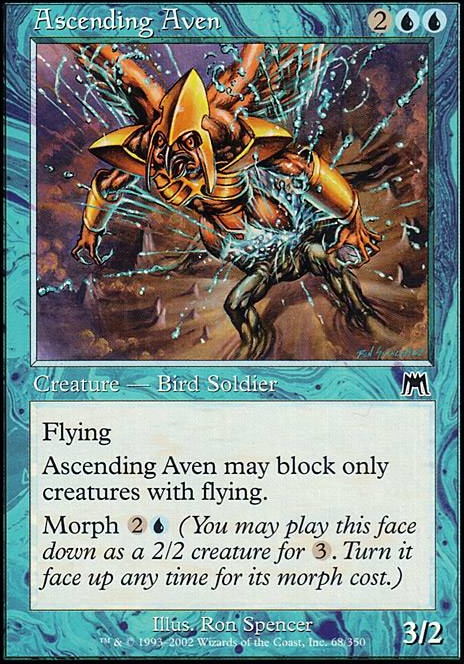 Ascending Aven feature for Ephara's Soldiers