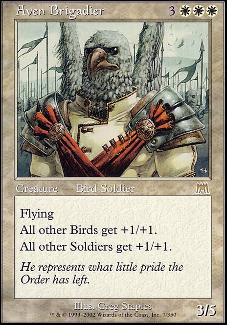 Featured card: Aven Brigadier