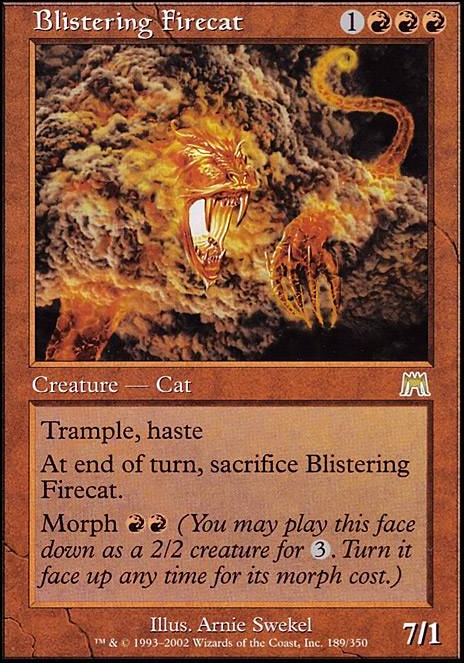 Featured card: Blistering Firecat