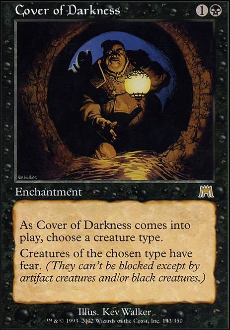 Featured card: Cover of Darkness