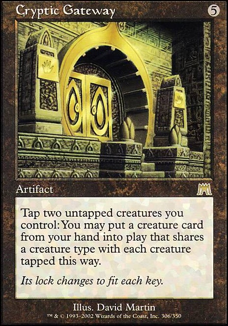 Cryptic Gateway feature for Tap/Untap Deck