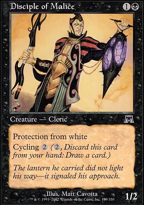 Featured card: Disciple of Malice