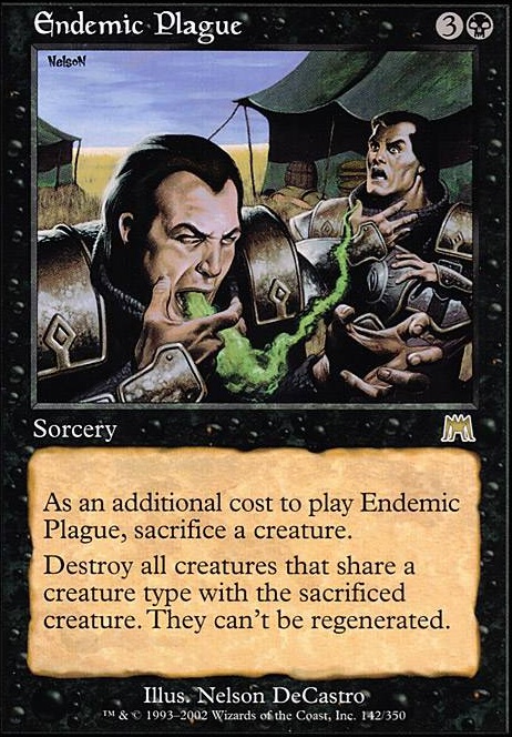 Featured card: Endemic Plague