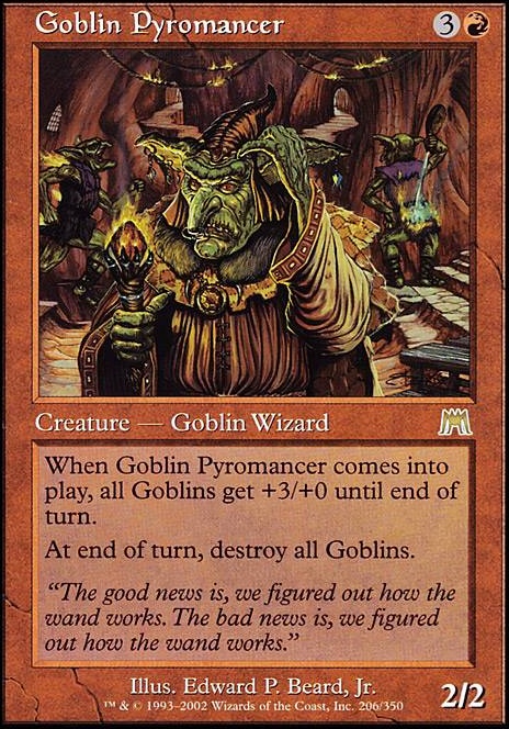 Featured card: Goblin Pyromancer