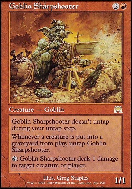 Featured card: Goblin Sharpshooter