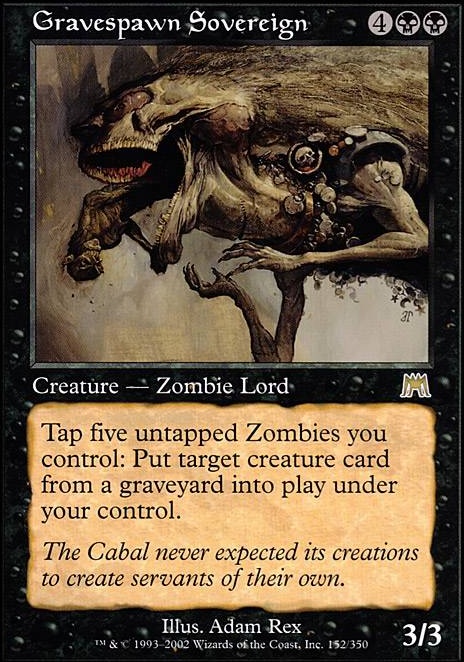 Featured card: Gravespawn Sovereign