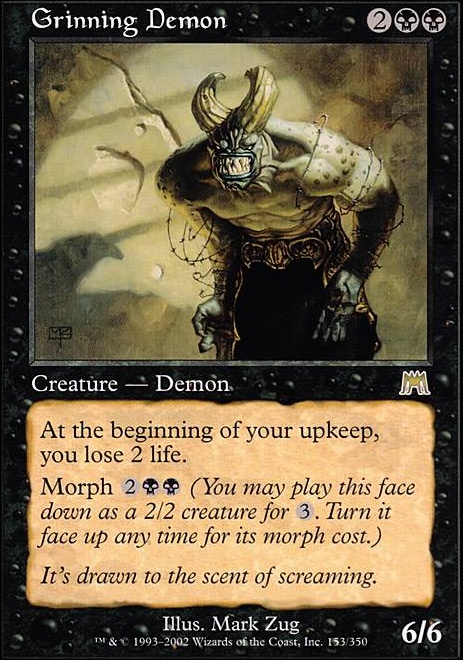 Featured card: Grinning Demon