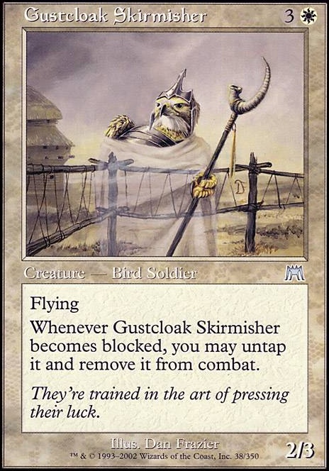Gustcloak Skirmisher feature for Bird