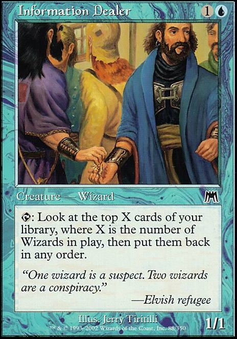 Information Dealer feature for Non-Assuming Wizards