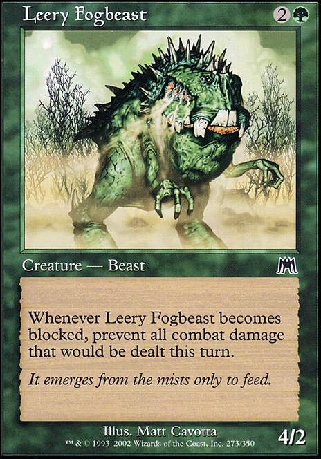 Leery Fogbeast feature for Bubbles, Bobbles, Baubles