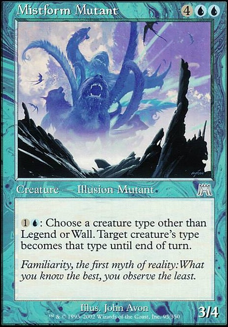 Featured card: Mistform Mutant