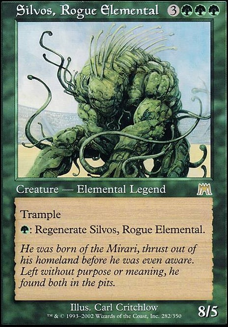 Commander: Silvos, Rogue Elemental