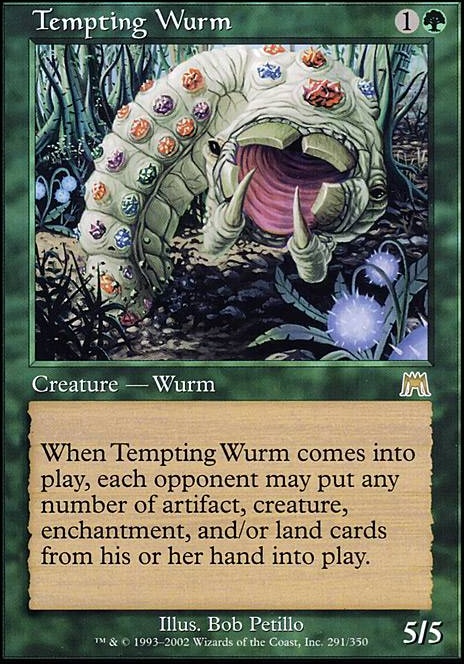 Tempting Wurm feature for radagast mono green group hug