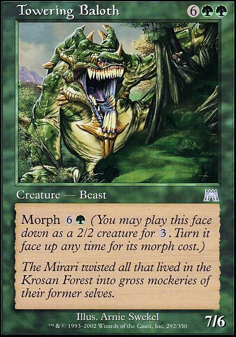 Featured card: Towering Baloth