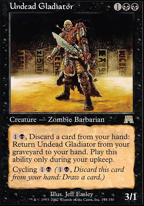 Featured card: Undead Gladiator