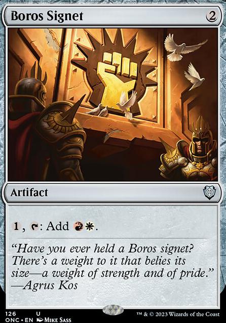 Boros Signet feature for knightss