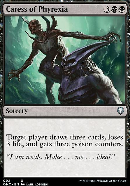 Featured card: Caress of Phyrexia