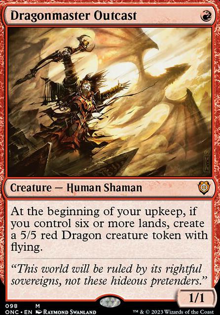 Dragonmaster Outcast feature for Could this be a more typical dragon deck?