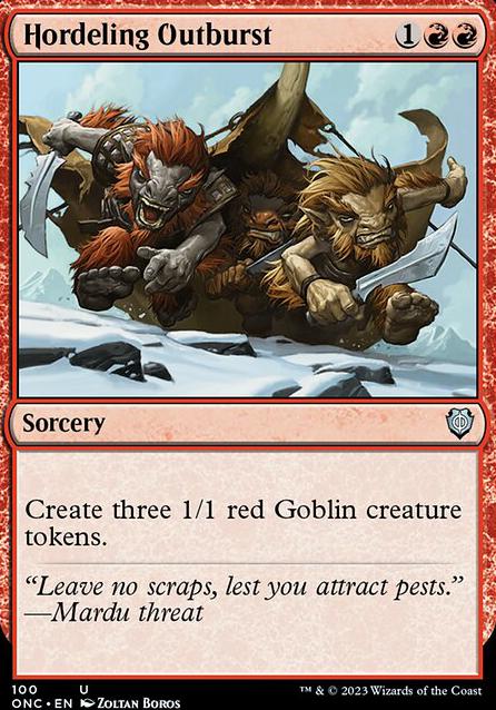 Hordeling Outburst feature for Frontier Goblins (Budget)