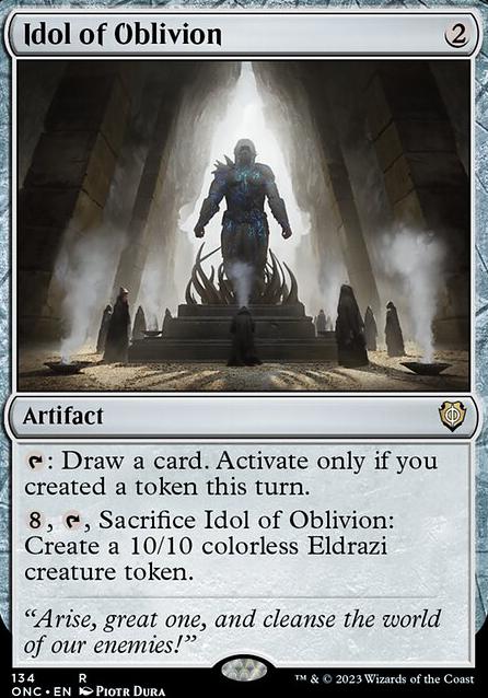 Idol of Oblivion feature for Urza, Chief Artificer - Aggro Artifacts