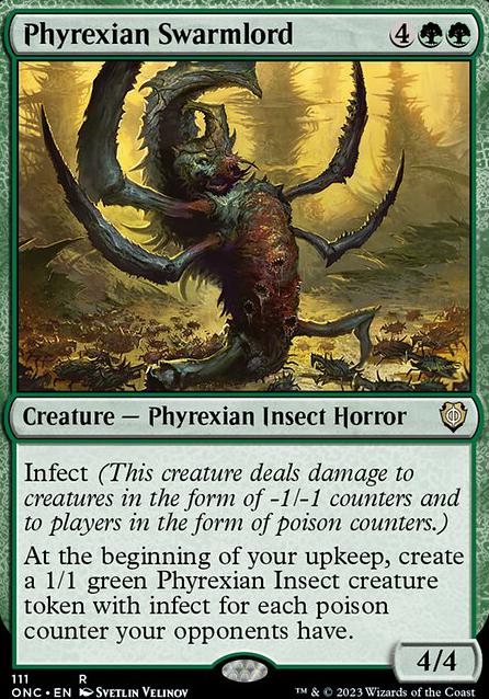 Phyrexian Swarmlord feature for Infect-a-thon