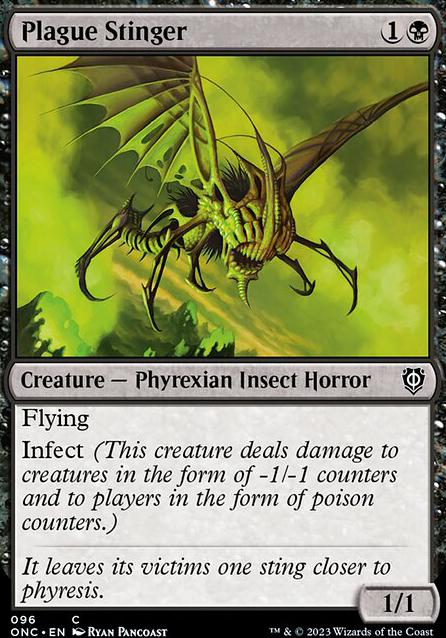 Plague Stinger feature for Black/Green Infect