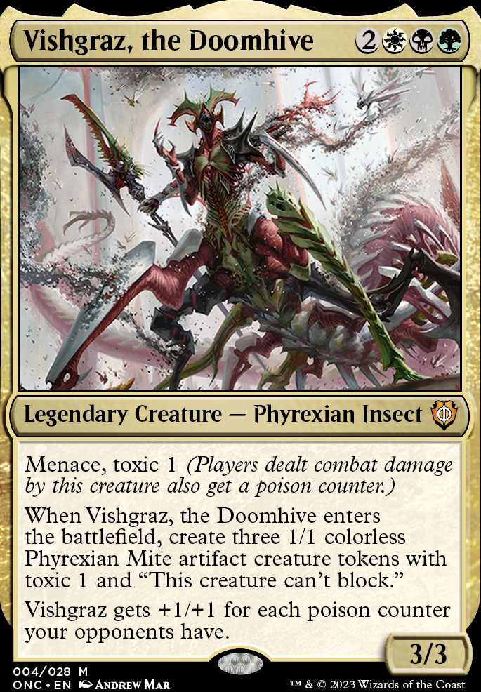 Vishgraz, the Doomhive feature for Phyrexian Supremacy