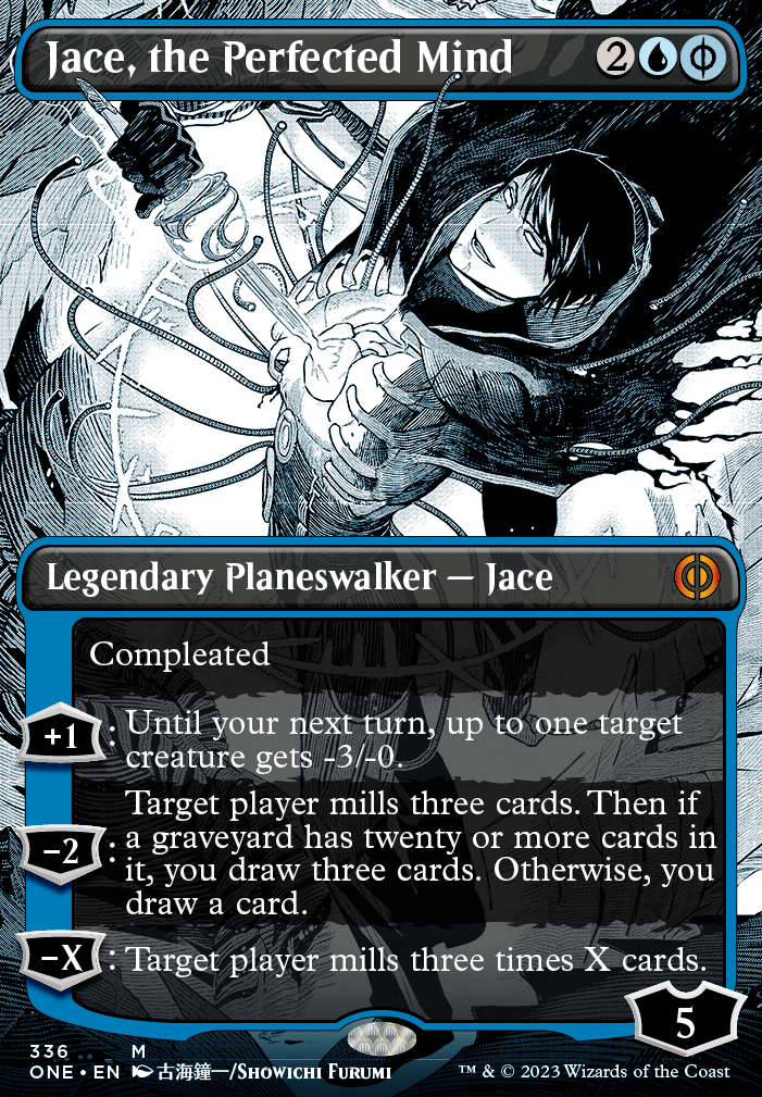 Jace, the Perfected Mind feature for Esper Control Mill.AsianAvenger.Deck